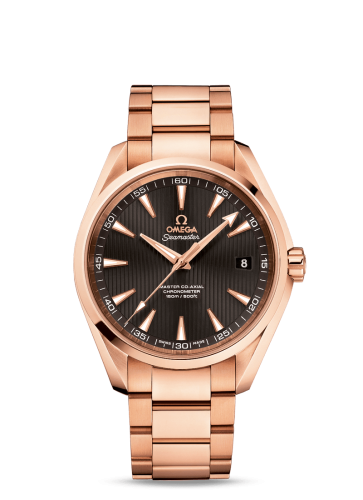 Omega Seamaster Aqua Terra 150m Master Co-Axial 41.5 Red Gold / Grey / Bracelet